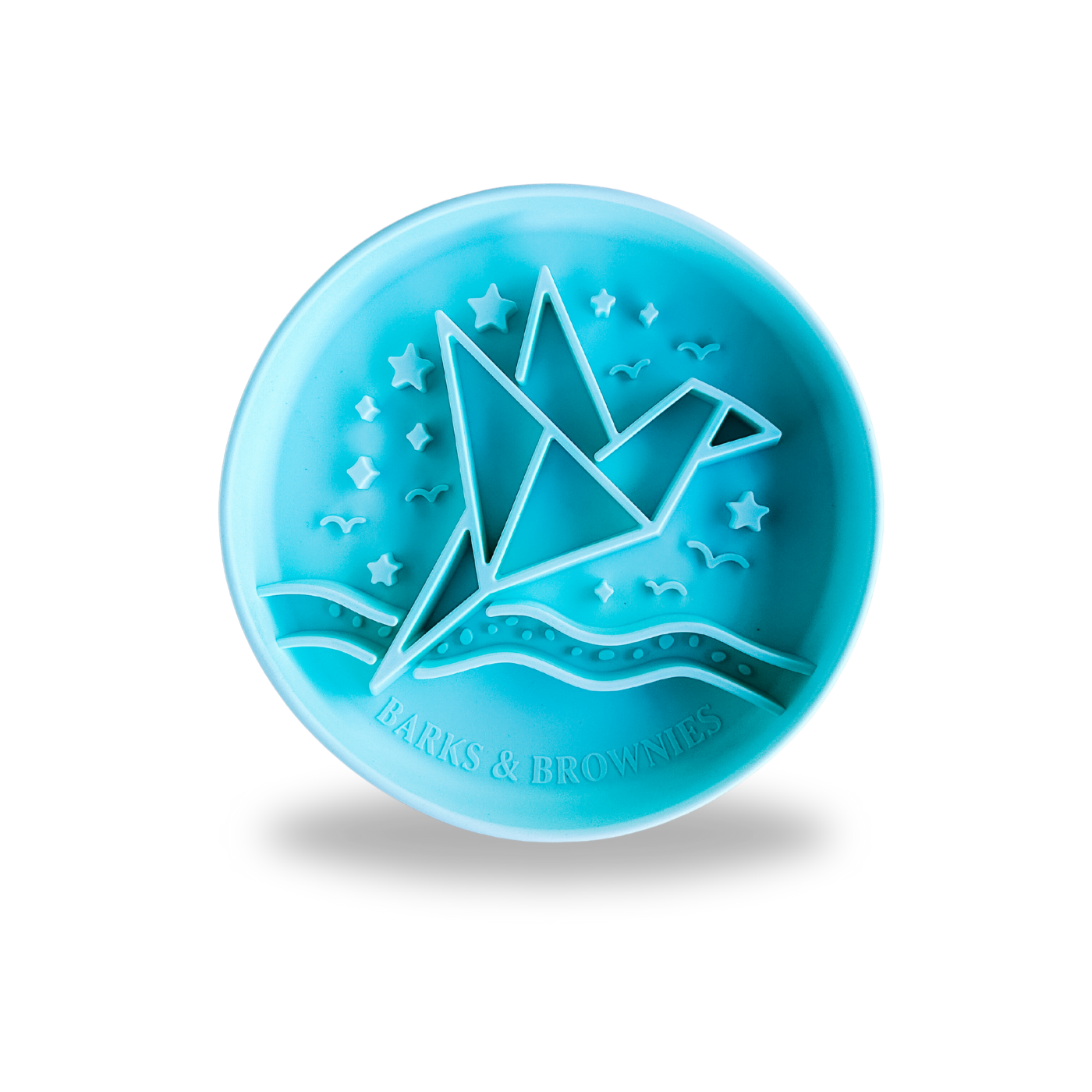 Signature Origami Slow Feeder Blue