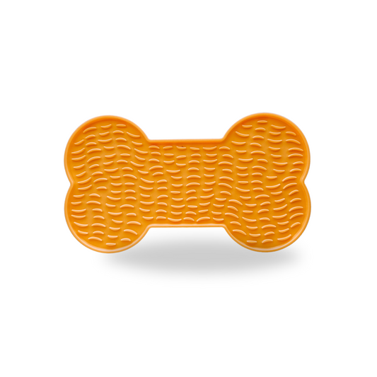 Bone Lick Mat ¨C Orange