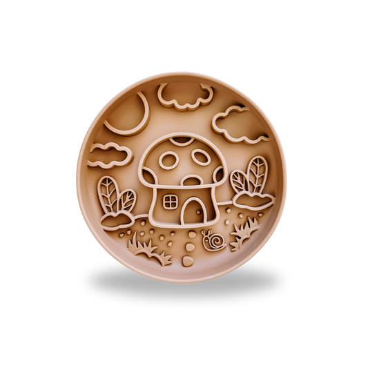 Chocolate Mushroom Slow Feeder